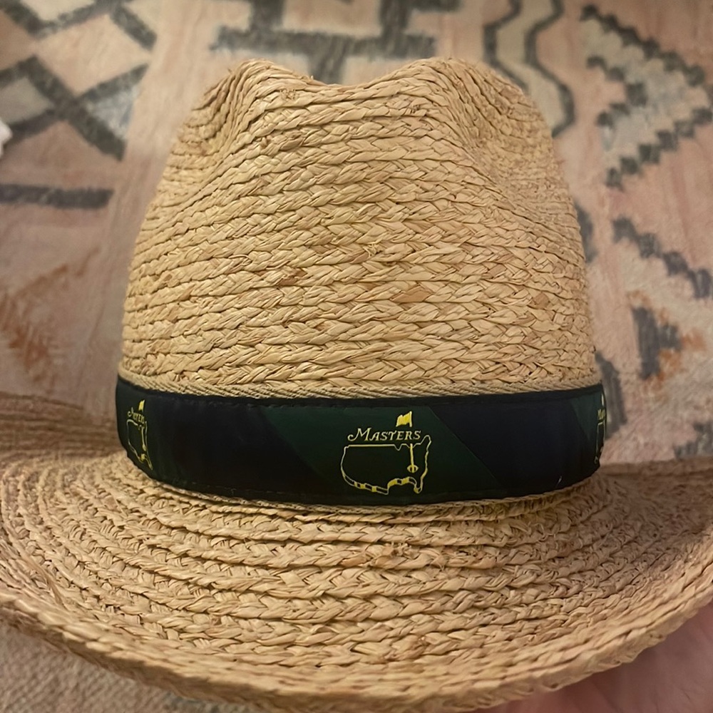 Masters Golf Tournament Straw Hat